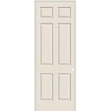 8'0" 6-Panel Textured Molded Interior Prehung Door Unit