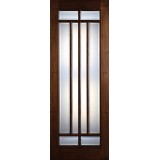 Preston 36" x 8'0" 8-Lite Marginal Low-E Mahogany Wood Door Slab