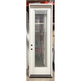 #Z062401 2/6 8/0 Fiberglass Miniblinds Prehung Door (30" wide)